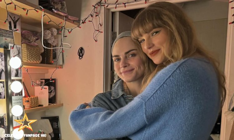 Cara Delevingne confirma que Taylor Swift se adereceu a apresentação de 'Cabaret' e compartilha foto nos bastidores