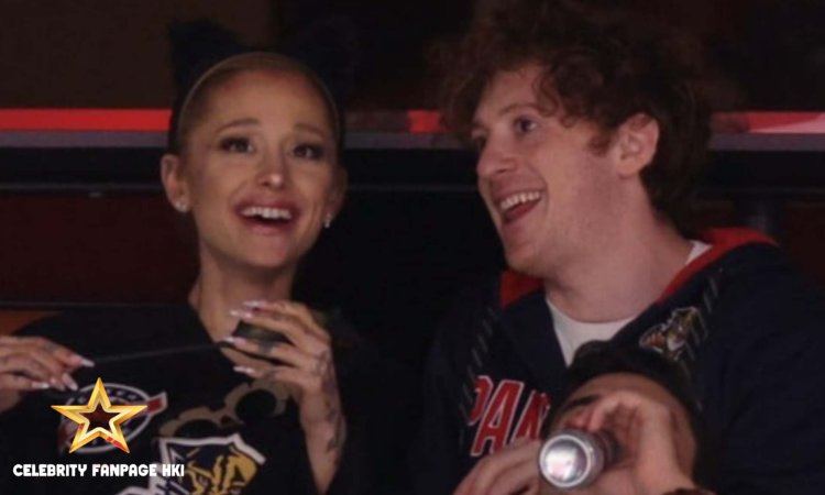 Ariana Grande & Boyfriend Ethan Slater fazem aparição pública rara juntos na final da Stanley Cup 2024!