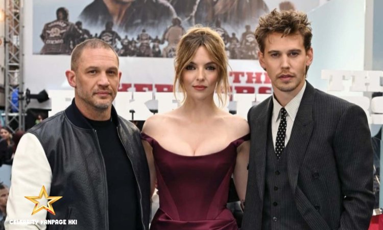 Austin Butler, Jodie Comer e Tom Hardy assumem o Mayfair de Londres para a estreia de 'The Bikeriders'