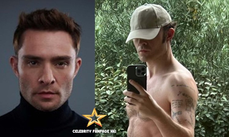 Ed Westwick deixa pouco a imaginação em New Selfie