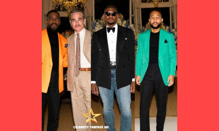 Chris Pine, Colman Domingo e mais estrelas participam do jantar Ralph Lauren em Milão