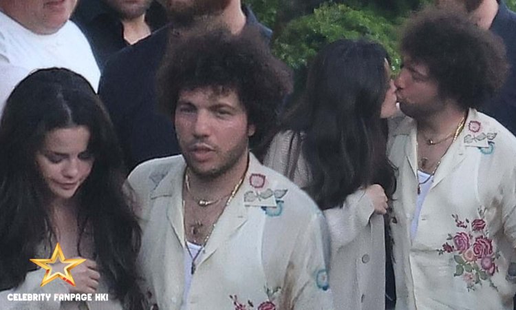 Selena Gomez e seu namorado Benny Blanco não conseguem manter as mãos longe um do outro enquanto compartilham um beijo apaixonado em Malibu