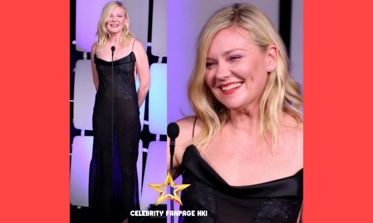 Kirsten Dunst veste vestido ousado enquanto homenageia as rainhas da corrida de 'RuPaul's Drag Race'