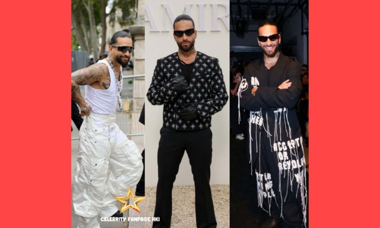 Maluma leva a semana de moda de Paris pela tempestade, participa de 3 shows em um dia!