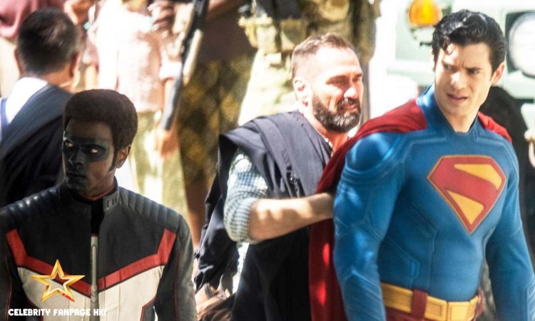 Superman Superman Ator David Corenswett Vistado Filmagem em Cleveland: Obter um Vislumbre de Seu Traje Icônico