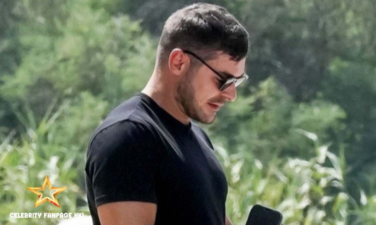 Zac Efron começa o fim de semana prolongado em St. Barts com amigos!