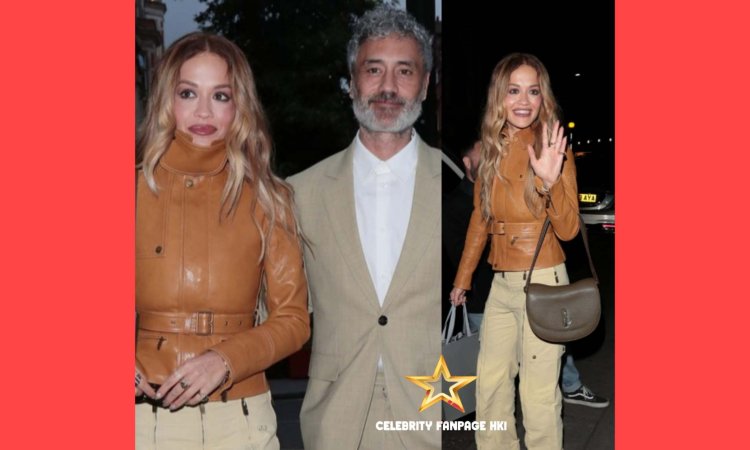 Rita Ora & Taika Waititi Epitomizam Estilo Enquanto Participando do Evento de Moda