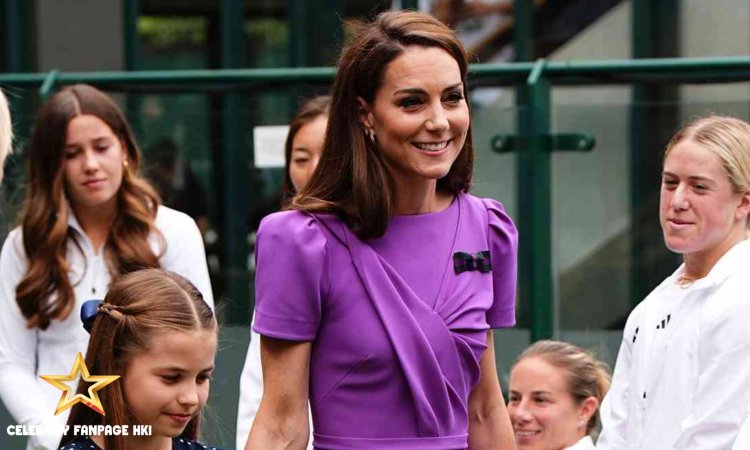 Kate Middleton faz rara aparição pública nas finais de Wimbledon com a princesa Charlotte em meio à recuperação contínua