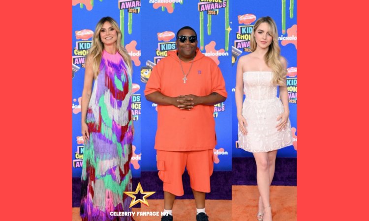 Heidi Klum, Jelly Roll, Henry Golding (With His Daughter Lyla) e Moretend Kids' Choice Awards 2024 - Veja as fotos!