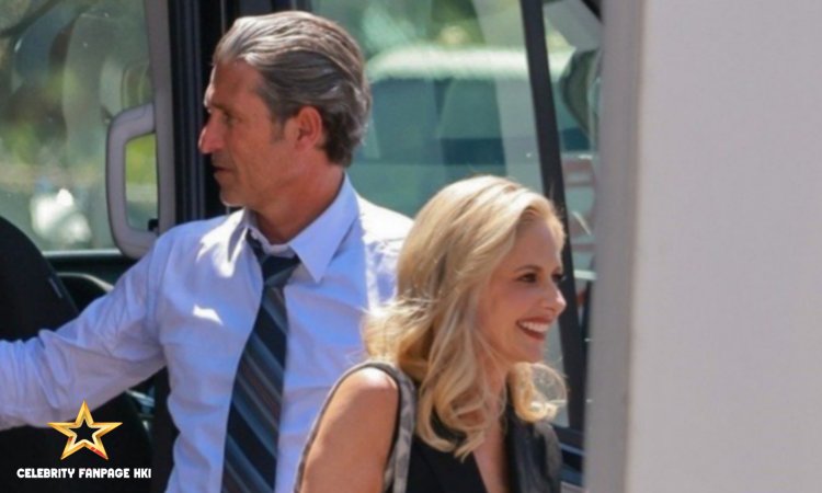 Patrick Dempsey e Sarah Michelle Gellar são vistos filmando juntos a série prequela de 'Dexter'!