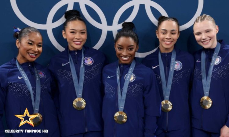 Simone Biles revela o nome da equipe feminina desta noite de ginástica feminina depois de pegar ouro nos Jogos Olímpicos de Paris 2024