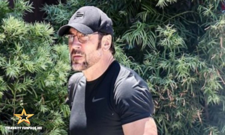 Javier Bardem mostra os músculos de Buff enquanto descem intenso treino