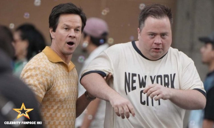 Mark Wahlberg e Paul Walter Hauser Correm pelas ruas de Brisbane enquanto filmam novo filme 'Balls Up'