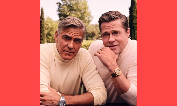 George Clooney e Brad Pitt são os melhores amigos de Hollywood