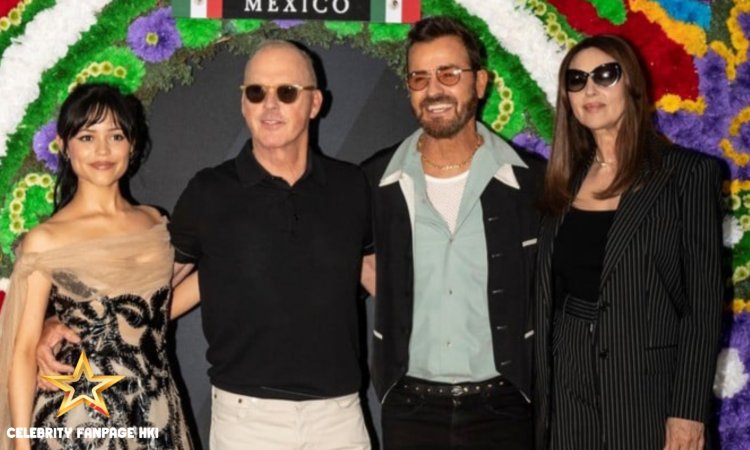 Jenna Ortega, Michael Keaton e mais iniciam turnê mundial de imprensa de "Beetlejuice Beetlejuice" no México