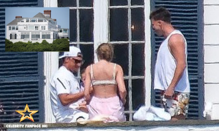 Taylor Swift e Travis Kelce absorvem as últimas semanas do verão antes da temporada da NFL, fazendo a barba em sua mansão de US $ 17 milhões em Rhode Island