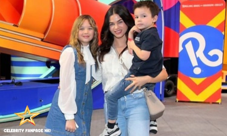 Jenna Dewan leva seus filhos ao circo depois de ter recebido recentemente o bebê no 3