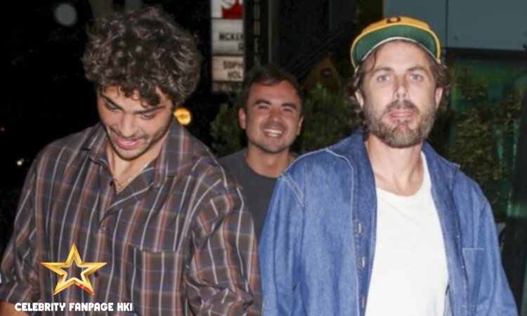 Noah Centineo e Casey Affleck se encontram na festa de aniversário da atriz Priya Jain