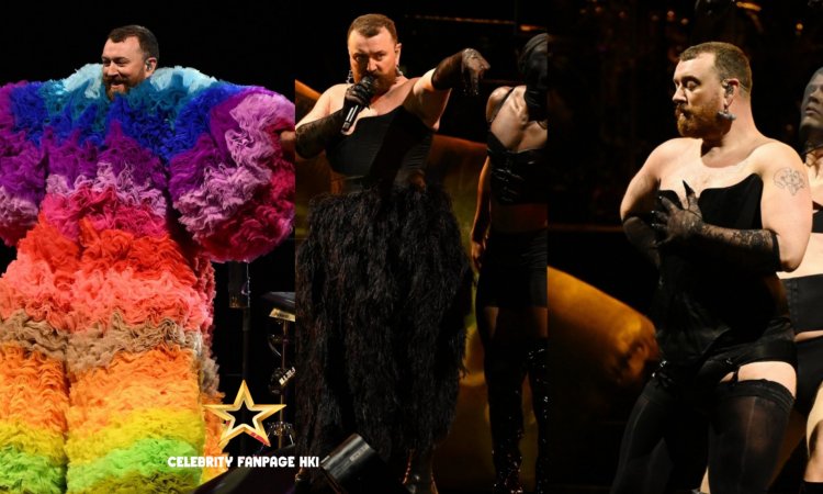 Sam Smith mostra seu estilo de palco único em looks ousados durante apresentação no festival