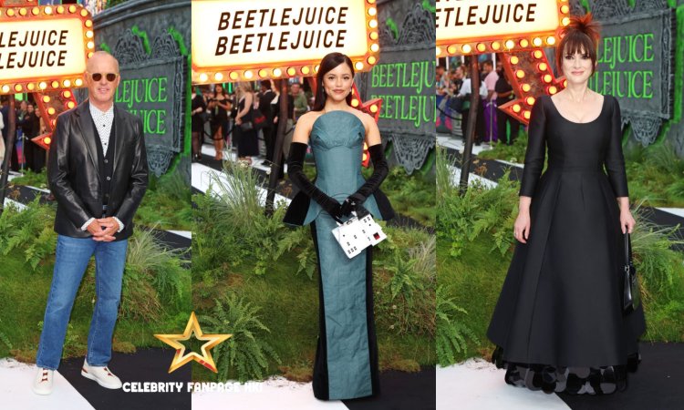 Beetlejuice Beetlejuice (Betlejuice) (Rei Unido) Estreia Red Carpet Looks