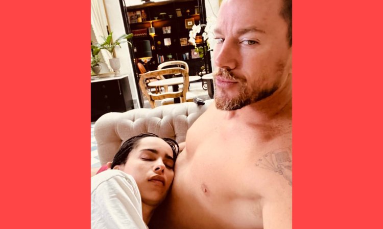 Channing Tatum compartilha tributo a noiva da noiva Zoe Kravitz