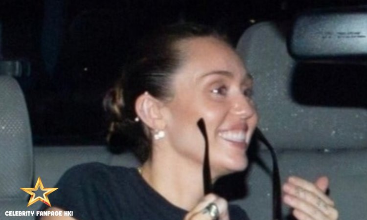 Miley Cyrus apoia o namorado Maxx Morando e sua banda em show em West Hollywood