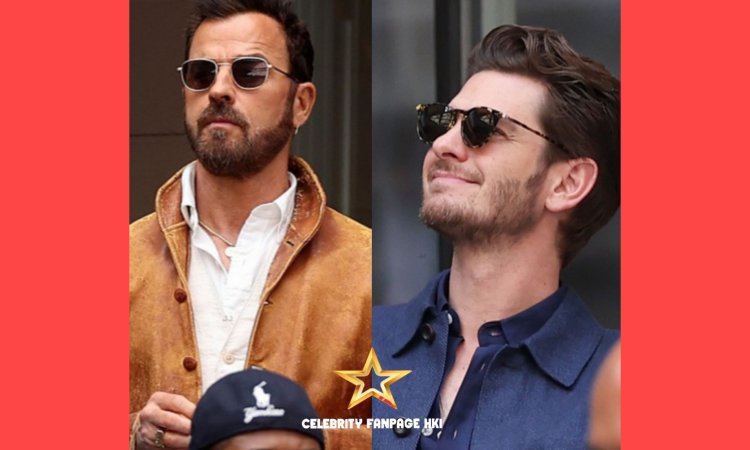 Andrew Garfield e Justin Theroux Sat ao lado da Suíte de Taylor Swift nos EUA Abra, Manchado Dizendo Olá em Um Ponto!