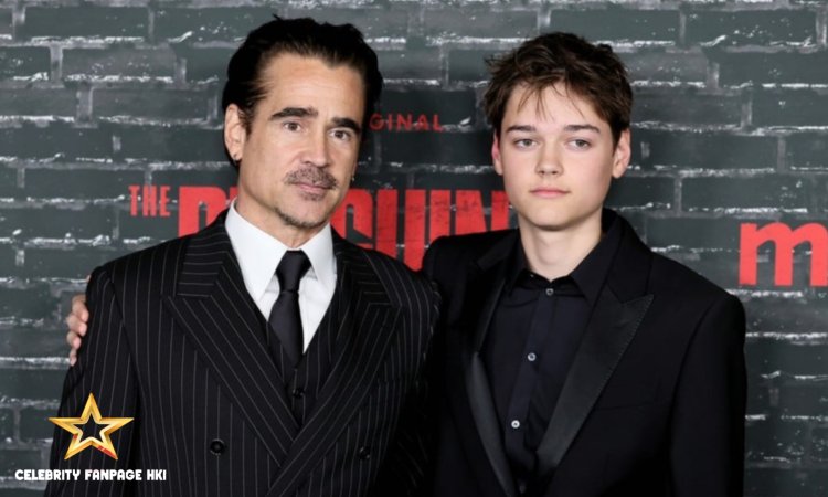 Colin Farrell leva o filho Henry para a estreia de 'O Pinguim' em Nova York!