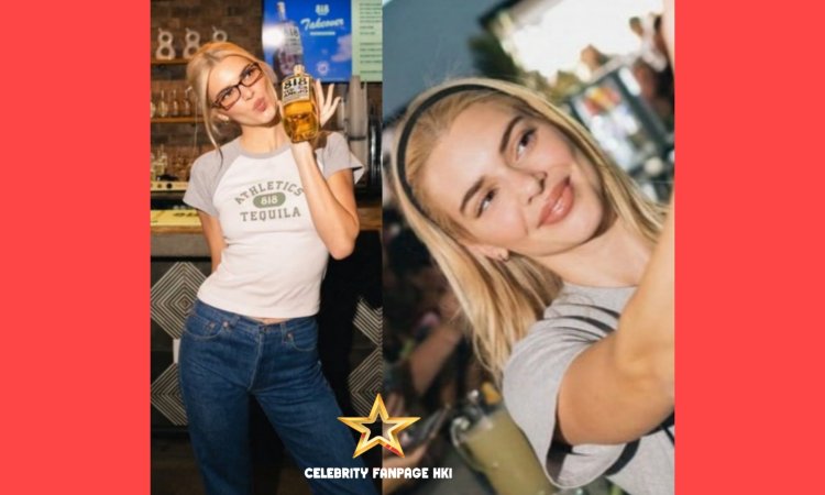 Kendall Jenner mostra novo cabelo loiro ao visitar bares da cidade universitária com 818 tequilas