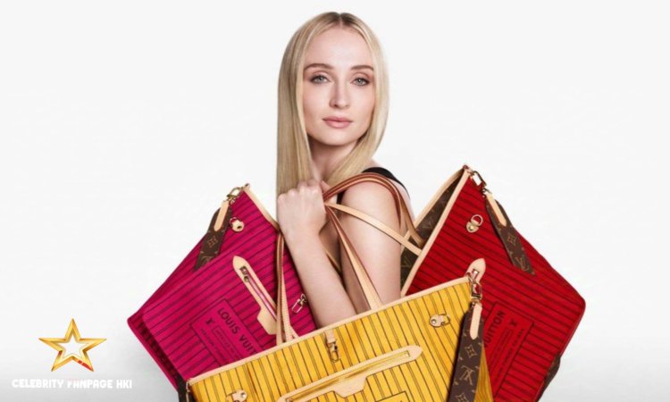 Sophie Turner destaca versatilidade dos sacos sem fatais da Louis Vuitton em novas imagens da campanha