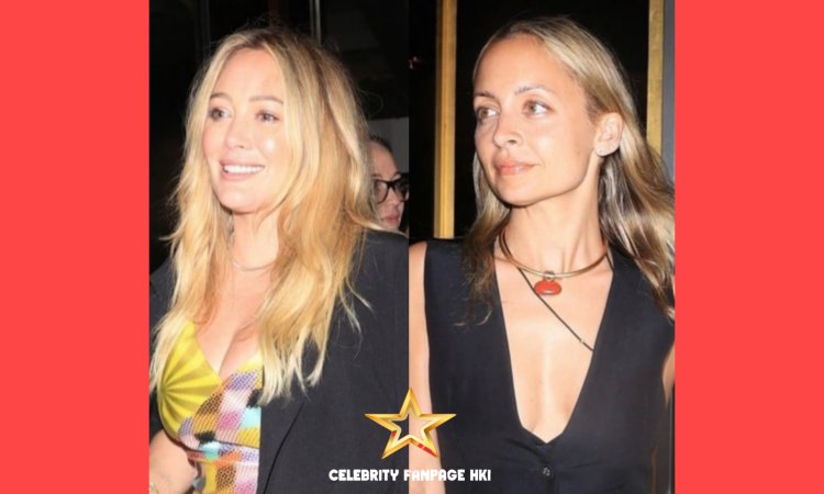 Hilary Duff & Nicole Richie desfruta de uma noite de meninas em Beverly Hills