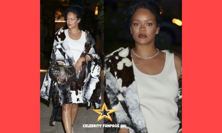 Rihanna traz estilo Edgy Southwestern para NYC com o estocote de novo