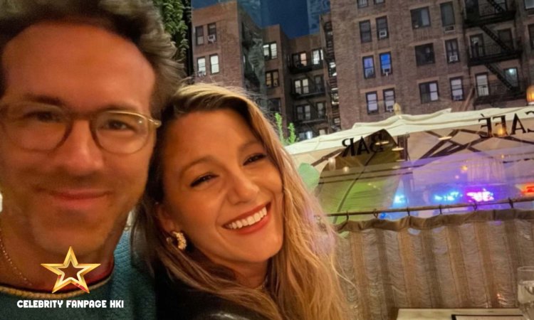 Ryan Reynolds compartilha rara selfie de noite de encontro com Blake Lively