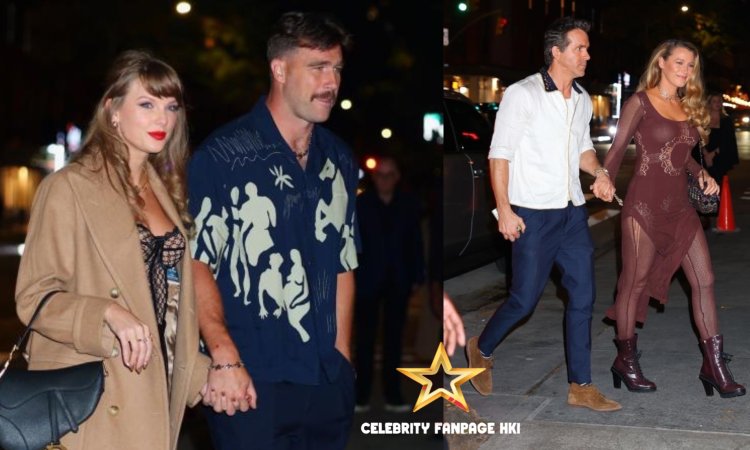 Taylor Swift e Travis Kelce dão as mãos em encontros duplos com Blake Lively, Ryan Reynolds em Nova York durante a semana de despedida da NFL dos Chiefs