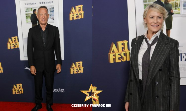 Tom Hanks e Robin Wright se reúnem na exibição do novo filme 'Here' no AFI Fest 2024