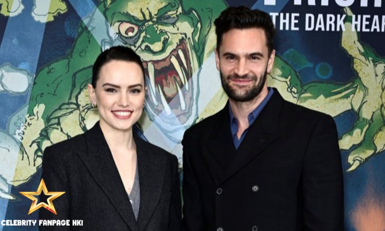 Daisy Ridley e Marido Tom Bateman Estreia Novo Filme "Magpie" em Londres