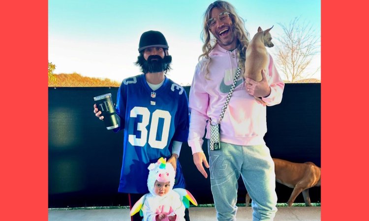 Kaley Cuoco & Tom Pelphrey Vestir-se como um ao Outro para o Halloween!