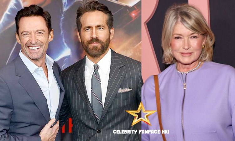 Hugh Jackman reage a Martha Stewart dizendo que Ryan Reynolds não é engraçado na vida real