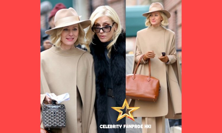 Naomi Watts parece tão chique filmando 'All's Fair' em Nova York com Judith Light