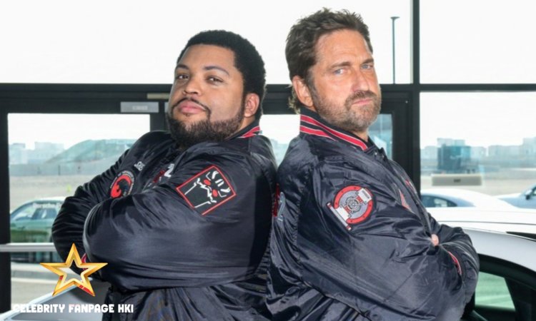 Gerard Butler inicia turnê de imprensa para 'Den of Thieves 2' com o colega de elenco O'Shea Jackson Jr.