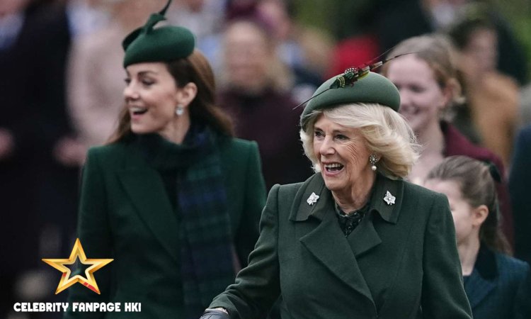 O raro momento de moda de Natal de Kate Middleton e da Rainha Camilla: o significado por trás do verde combinando