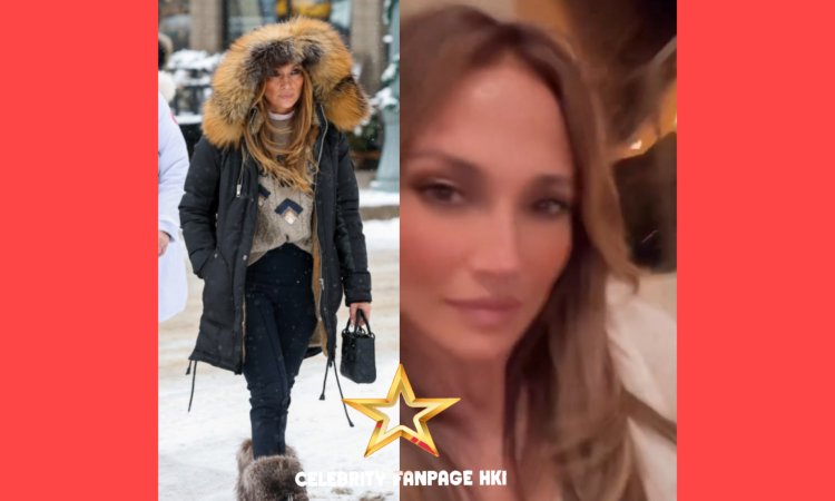 Jennifer Lopez dá uma olhada em detalhes do Natal com sua família!