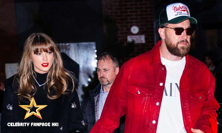 Taylor Swift e Travis Kelce Caminham de Mãos Dadas Durante Rainy N.Y.C. Noite Fora