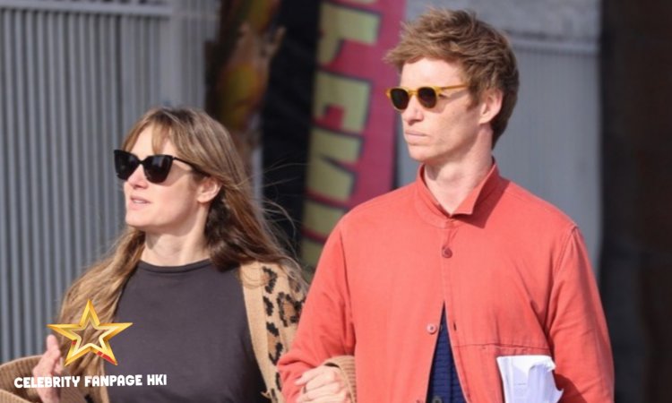 Eddie Redmayne e a esposa Hannah fazem algumas compras antes do Globo de Ouro 2025