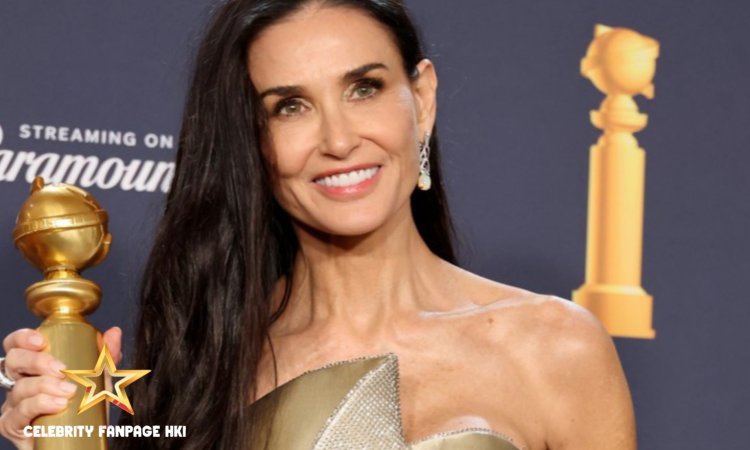 Demi Moore's Daughters Jump For Joy Over Her Golden Globes Win In Incredible Video