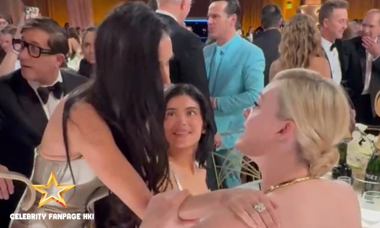 Vídeo do Globo de Ouro de Demi Moore e Kylie Jenner explicado: "Não houve desprezo", por que Demi Moore estava em uma conversa profunda com Elle Fanning