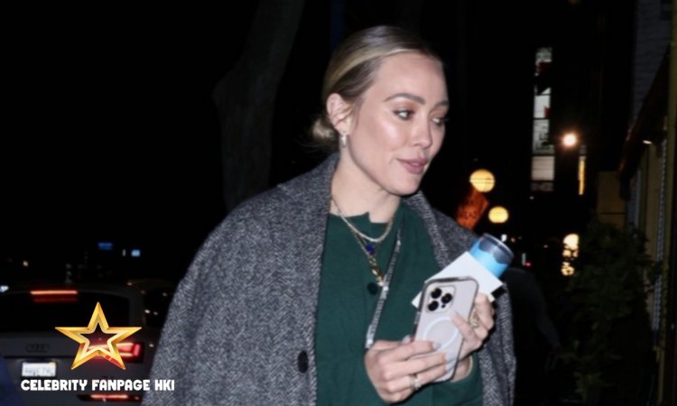 Hilary Duff apoia Matthew Koma em show beneficente para vítimas do incêndio de Los Angeles