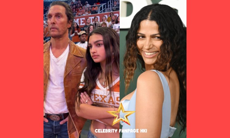 A filha de Matthew McConaughey, Vida, 15, parece a mãe Camila Alves em rara aparição pública