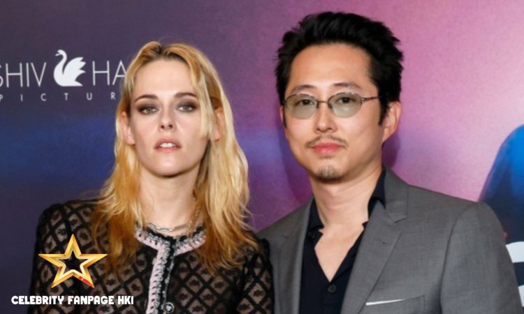 Kristen Stewart e Steven Yeun exibem novo filme 'Love Me' em Los Angeles