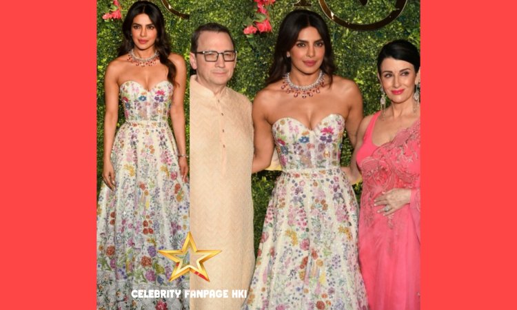 Priyanka Chopra comparece à festa de pré-casamento do irmão Siddharth com os pais de Nick Jonas!